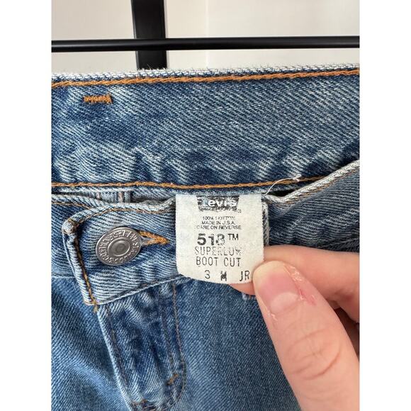 Levis Vintage Womens 518 Bootcut Denim Jeans - Picture 3 of 4